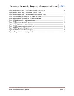 Haramaya University Property Management System 2009 
 
Department of Computer Science 
Page vii 
 
Figure 3.3.3.10 State Char