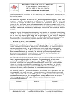 YACIMIENTOS PETROLÍFEROS FISCALES BOLIVIANOS
GERENCIA DE REDES DE GAS Y DUCTOS
DISTRITO REDES DE GAS COCHABAMBA