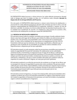 YACIMIENTOS PETROLÍFEROS FISCALES BOLIVIANOS
GERENCIA DE REDES DE GAS Y DUCTOS
DISTRITO REDES DE GAS COCHABAMBA