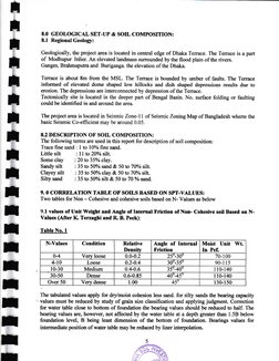 III
;IItttIIIIIrrIII
I
8.0 GEOLOGICAL SET-UP & SOI COMPOSITION:
8.1 Regional Geologr:
Geologically, the project area is locat