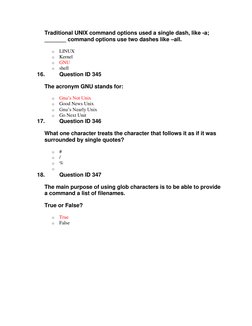 Linux Essentials Chapter 4 Exam Guide | PDF | Command Line Interface ...