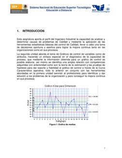 2 
 
 
 
 
1. 
INTRODUCCIÓN 
 
Esta asignatura aporta al perfil del Ingeniero Industrial la capacidad de analizar y 
determ