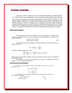  
 
 
Movimiento Angular  
Ecuaciones de movimiento  
 
 
