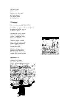 será así mi canto 
de alma sonrisa.
Tu amor no lo he olvidado
por sendas lejanas
dejé en cada piedra 
jirones de gracia.