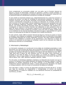2 
Como complemento es conveniente señalar, por una parte, que la Comisión Nacional de 
Seguros y Fianzas ha desar