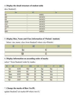 SQL Student Table Creation and Queries | PDF | Information Technology ...