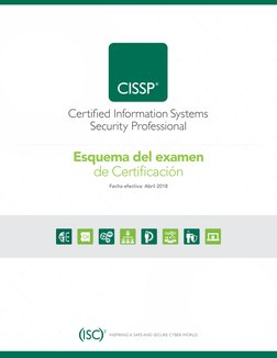 Esquema del examen 
de Certificación 
Fecha efectiva: Abril 2018
