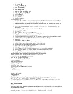 AutoSys Command Line Cheatsheet | PDF | Command Line Interface ...