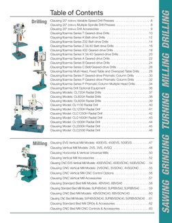 Clausing Full Line Catalog 2014 | PDF | Drill | Drilling