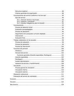  
	  
Estructura orgánica ................................................................................. 88	  
Criter