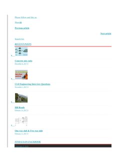 Please  (http://www.civileblog.com/one-way-slab-two-way-slab/) (http://www.civileblog.com/hill-roads/) (http://www.civileblog