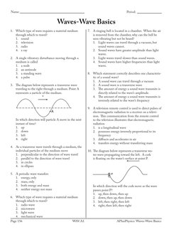 28 Waves-Wave Basics | PDF | Waves | Transmission Medium