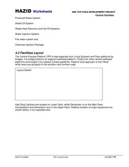 HAZID Study Report for Project Safety | PDF | Natural Gas | Hazards