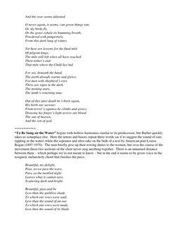 And the year seems defeated. 
 
O never again, it seems, can green things run, 
Or sky birds fly, 
Or the grass exhale it