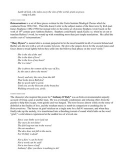 Lamb of God, who takes away the sins of the world, grant us peace. 
 
-sung in Latin 
 
************ 
Reincarnations is a