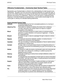 Usmc Tactical Task List.pdf Marine Corps Rifle Squad Tactics | PDF | Reconnaissance | Maneuver Warfare