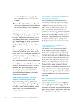 3
Artificial intelligence: Construction technology’s next frontier
Transportation route optimization algorithms for 
project