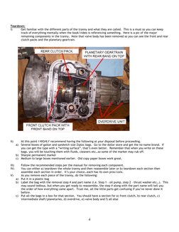 46RE Transmission Rebuild Guide | PDF | Valve | Throttle