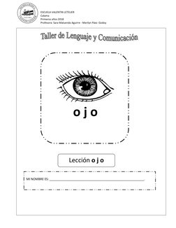 ESCUELA VALENTIN LETELIER 
Calama 
 
Primeros años 2018 
Profesora: Sara Maluenda Aguirre - Marilyn Páez  Godoy