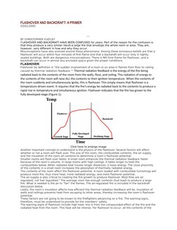 FLASHOVER AND BACKDRAFT: A PRIMER
03/01/2005
       (https://twitter.com/share?url=http%3A%2F%2Fwww.fireengineering.com%2Fart