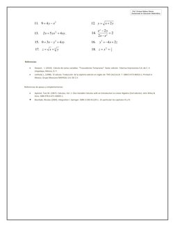 Prof. Enrique Mateus Nieves
Doctorando en Educación Matemática
2
4
9
11
x
y
.


y
x
y
.
2
12


xy
yx
x
2
.
4
5
13
2
1 
