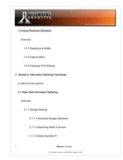 5.3.3  Exercise 13 ..........................................................................................................