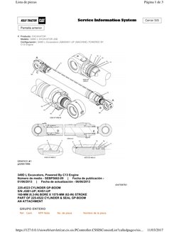 Cerrar SIS
Pantalla anterior
Producto: EXCAVATOR
Modelo: 349D L EXCAVATOR JGB
Configuración: 349D L Excavators JGB00001-UP (M