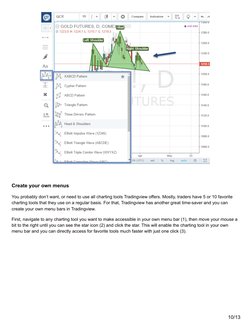 TradingView Charting Guide for Traders | PDF | Icon (Computing) | Menu