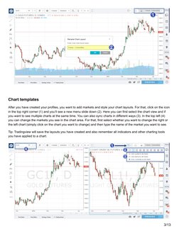 TradingView Charting Guide for Traders | PDF | Icon (Computing) | Menu