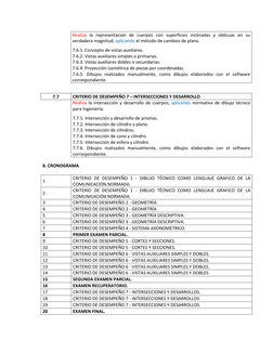 Realiza la representación de cuerpos con superficies inclinadas y oblicuas en su 
verdadera magnitud; aplicando el método d