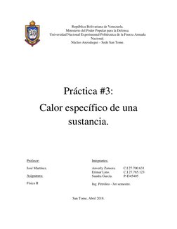 República Bolivariana de Venezuela. 
Ministerio del Poder Popular para la Defensa. 
Universidad Nacional Experimental Polit