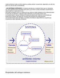 medio ambiente incide en dicho sistema y ambos actúan mutuamente, dependen uno del otro 
pero a su vez los dos  se benefician