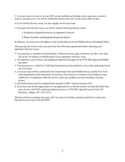 5. You must achieve a score of at least 80% on the true/false and multiple choice questions in order to 
receive a passing sc