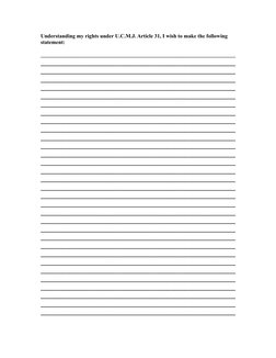 Article 31 UCMJ Rights Card | PDF | Right To Silence | National Security