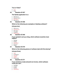 Linux Essentials Final Comprehensive Exam | PDF | Data Compression ...