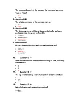 Linux Essentials Final Exam Overview | PDF | Data Compression | Command ...
