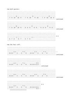 now both guitars:
-----------------------------------------------------------------
-----------------------------------------