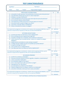 TEST CARACTEROLÓGICO  
Apellidos: ______________________________. Nombres: __________________________ 
Edad______. Sexo_____.
