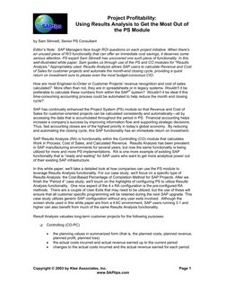 Results Analysis PDF | PDF | Finance & Money Management