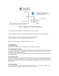 Estanqueidad en Válvulas de Alivio API 527 | PDF | Presión | Agua
