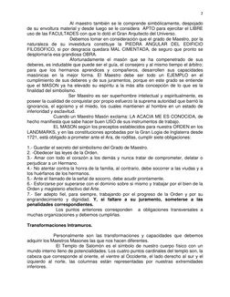 2 
 
                                  Al maestro también se le comprende simbólicamente, despojado 
de su envoltura material