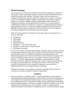 Design Advantages
Design Advantages
Design Advantages
Design Advantages
Any casual observer who has seen someone’s total atte