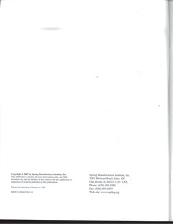 SMI - Handbook of Spring Design PDF | PDF