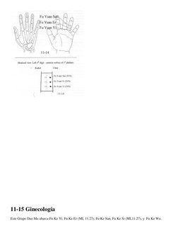 11-15 Ginecología  
 
Este Grupo Dao Ma abarca Fu Ke Yi, Fu Ke Er (ML