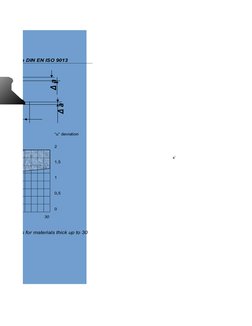 ISO 9013 Tolerance Chart Overview | PDF | Engineering Tolerance ...