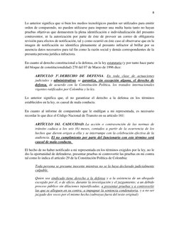 8 
 
Lo anterior significa que si bien los medios tecnológicos pueden ser utilizados para emitir 
orden de comparendo, no pue