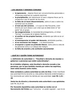 - LOS ABUSOS Y ERRORES COMUNES 
 la ignorancia... dejarse llevar por convencimientos personales o 
influencias externas sin