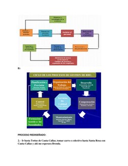 B) 
 
 
 
 
PROCESO REDISEÑADO: 
 
2.-  Ir hasta Tottus de Canta Callao, tomar carro o colectivo hasta Santa Rosa con 
Cant