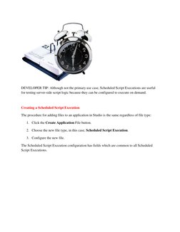 Scheduled Script Execution Guide | PDF | Scripting Language | Windows ...