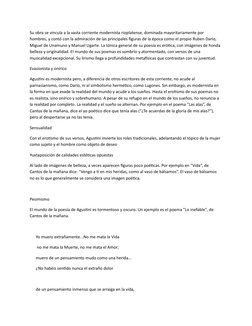 Su obra se vincula a la vasta corriente modernista rioplatense, dominada mayoritariamente por 
hombres, y contó con la admira